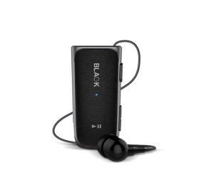 פיקס מיקס מובייל  אביזרים לסלולר אוזניית Bluetooth עם קליפס Black
