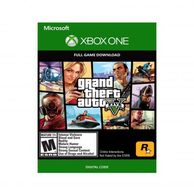 פיקס מיקס מובייל  משחקים דיגיטליים לאקס בוקס וואן / Xbox One קוד דיגיטלי Grand Theft Auto V 5 (GTA 5) Xbox One