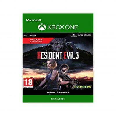 קוד דיגיטלי Resident Evil 3 Xbox One